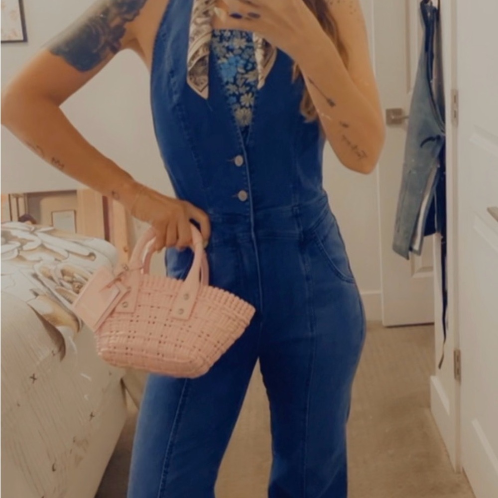 Free People -We The Free Cruz Jumpsuit - Size 28 - Picture 6 of 15
